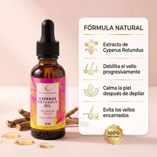 Ingredientes naturales del aceite Cyperus Rotundus