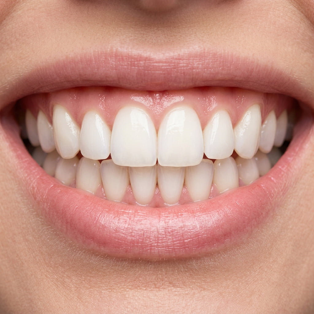 Después: dientes blancos, limpios y sanos [lr:tbkicd]