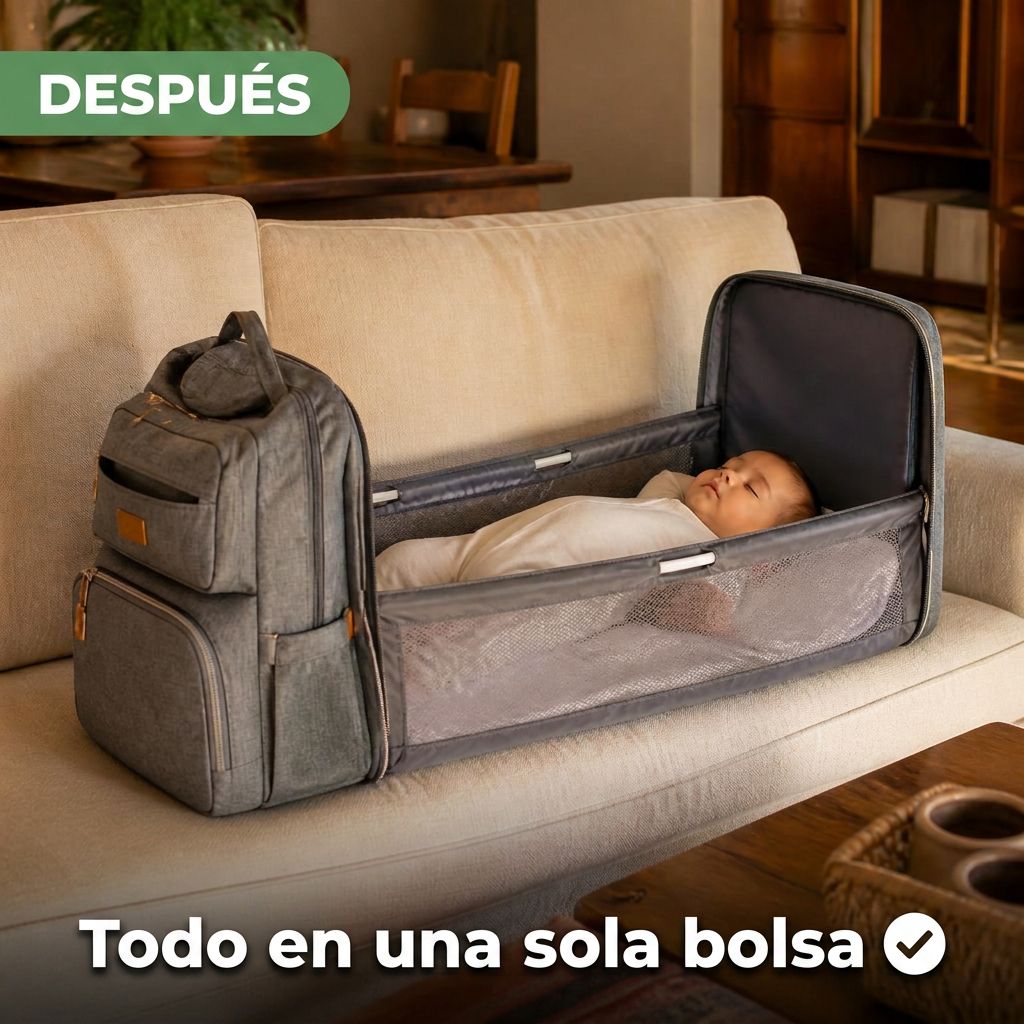 Después: todo en una sola bolsa