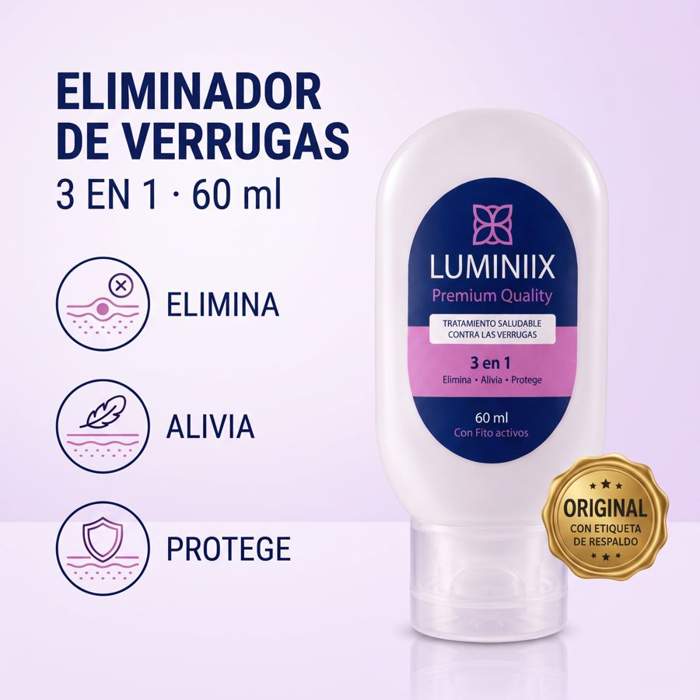 Eliminador de verrugas 3 en 1 LUMINIIX
