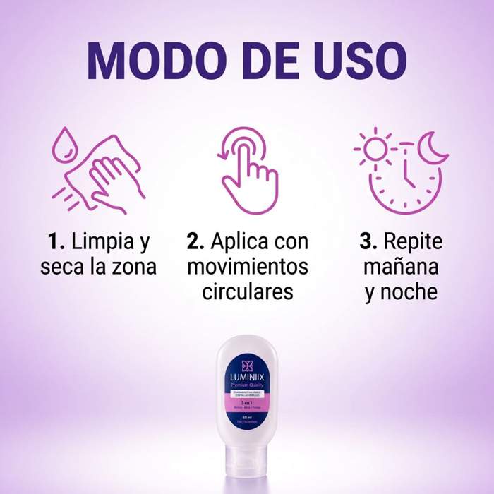 Modo de uso del eliminador de verrugas
