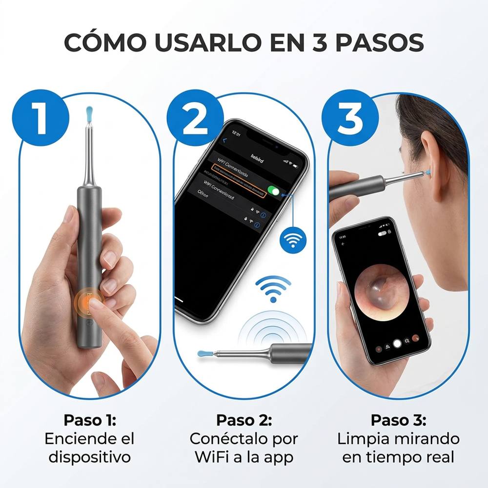 Cómo usarlo en 3 pasos