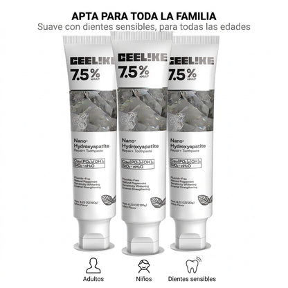 Pasta dental apta para toda la familia, suave con dientes sensibles [lr:1kbp926]