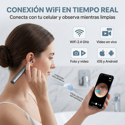 Conexión WiFi a la app del celular con imagen en vivo