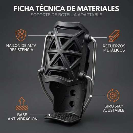 Ficha técnica de materiales del portabidón